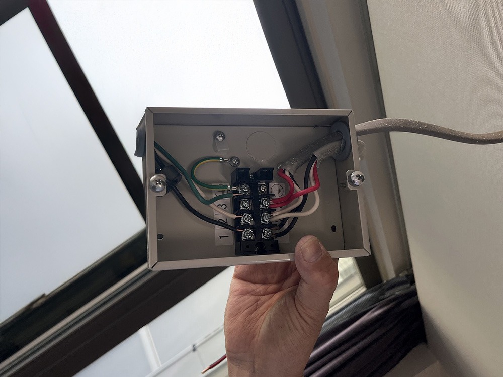 内受電キット接続
