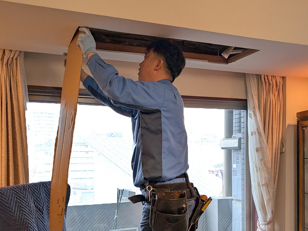 開口寸法墨出し