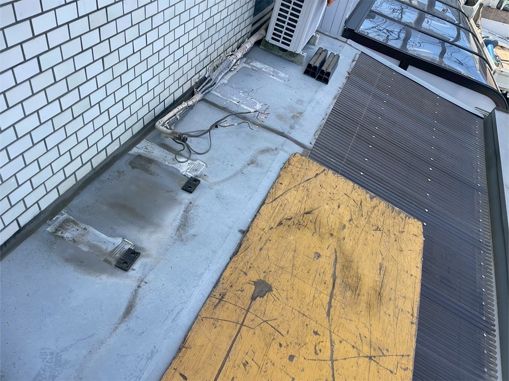 既存室外機撤去