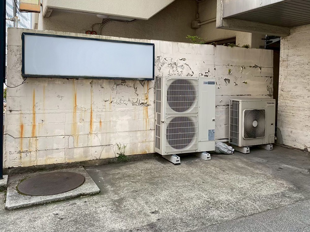 新規室外機設置想定個所