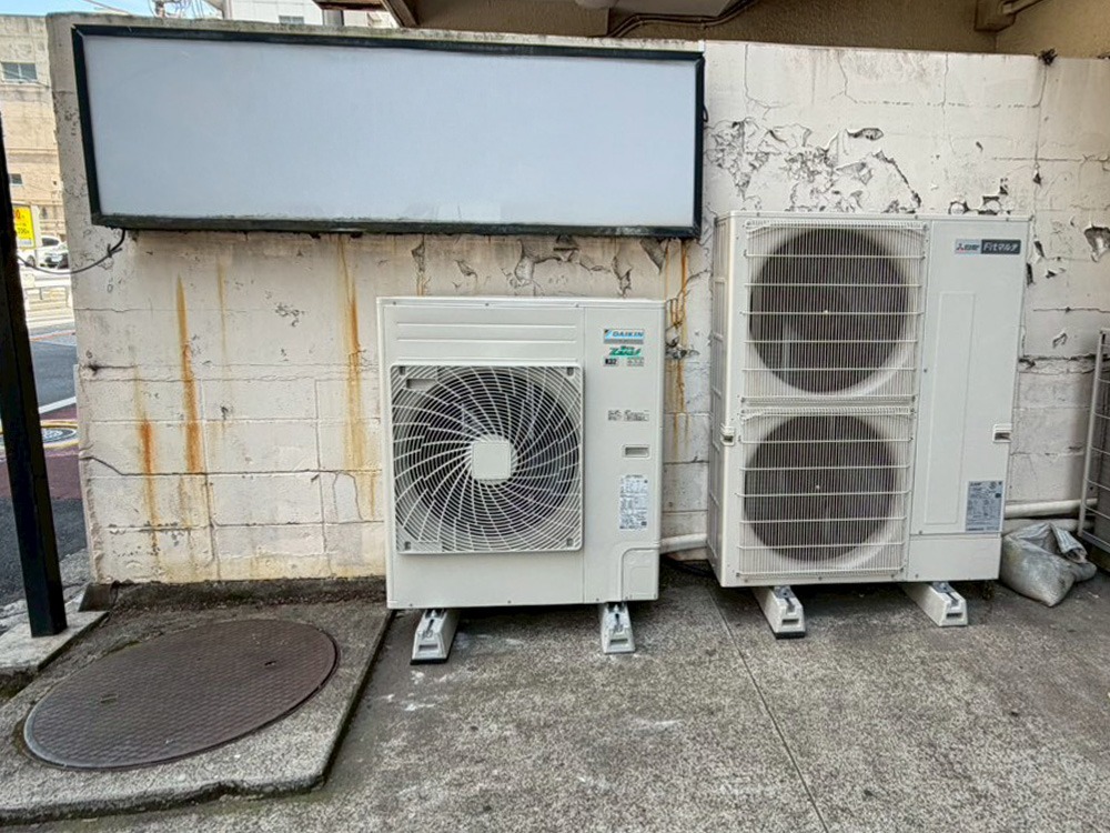 新規室外機