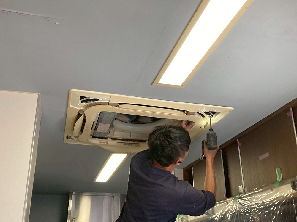 既存室内機B撤去①
