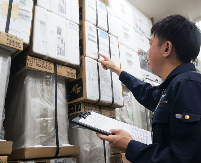 仕入れ専門部署を併設