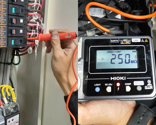 絶縁抵抗測定