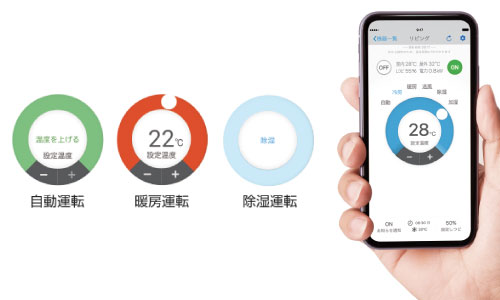 スマホ操作