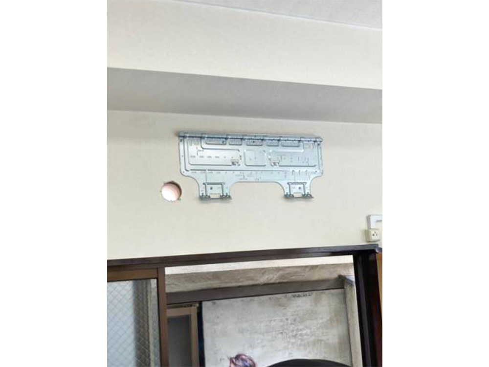 アイリスオーヤマ製家庭用壁掛けエアコン入替え工事｜千代田区 | 業務 